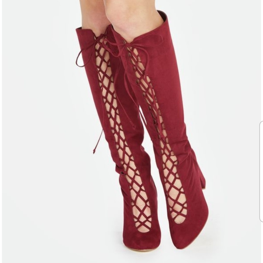 Knee high boots